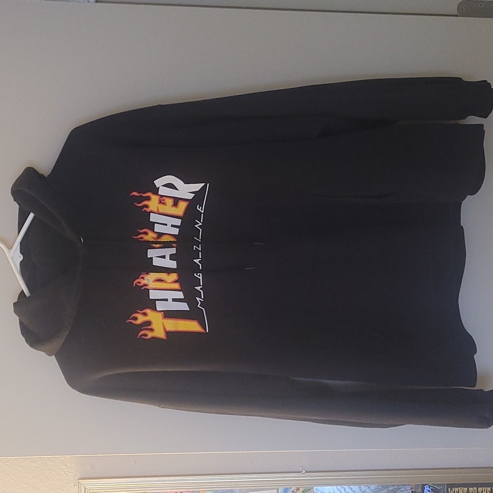 Thrasher "flames" hoodie